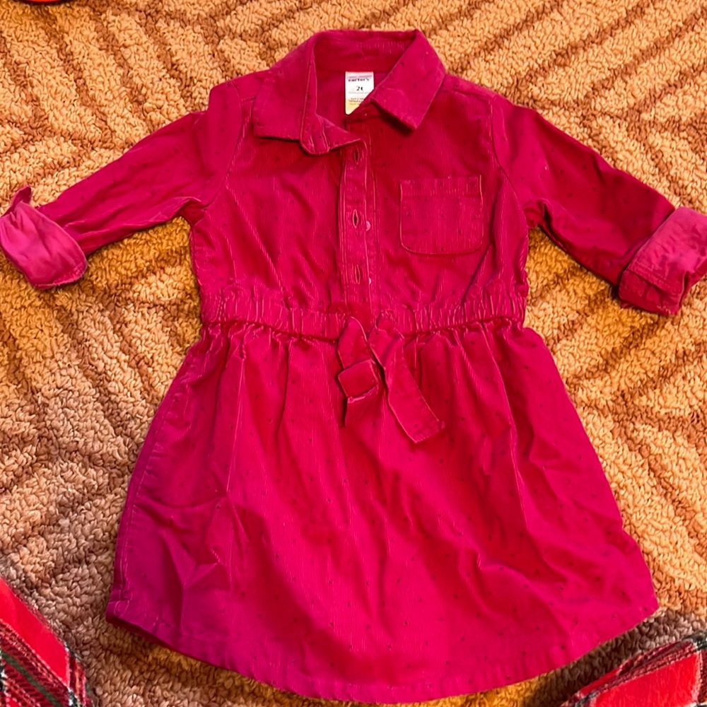Pink dress, size 2t
